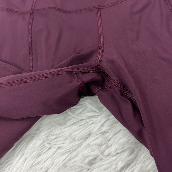 Lululemon Fast & Free Crop II (Nulux 19"") Dark Adobe - Picture 3 of 7